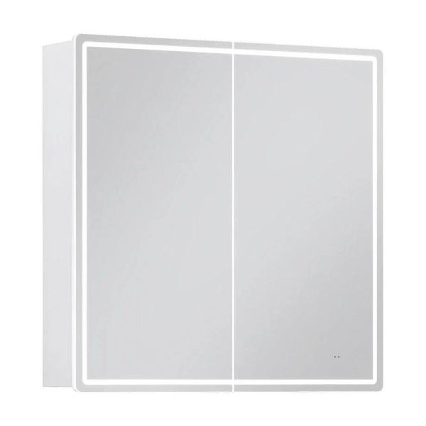 Зеркальный шкаф с подсветкой Vigo Geometry 221 80 см