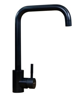 Смеситель для кухни Melana Tondo MELANA-610104B чёрный Смеситель для кухни Melana Tondo MELANA-610104B чёрный