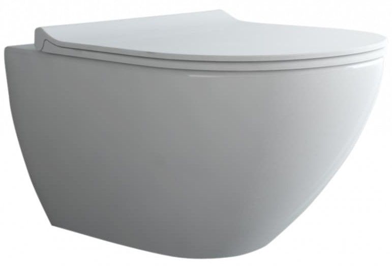 Комплект Berges 4в1 043247: инсталляция NOVUM525 кнопка S3 хром глянец унитаз Puma XL Rimless сиденье Toma Slim SO