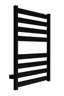 Полотенцесушитель электрический Indigo Oktava Slim 5 LСLOKS5E80-50BRRt 80x50 см чёрный муар