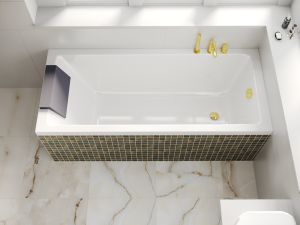 Акриловая ванна Whitecross Wave 0101.180080.100 180x80см белый глянец