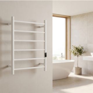 Полотенцесушитель электрический WasserKRAFT Mosel 46TH101-6WM 52x70 см белый матовый