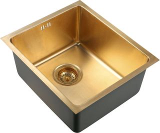 Мойка кухонная Zorg Inox PVD SZR 4438 BRONZE Мойка кухонная Zorg Inox PVD SZR 4438 BRONZE