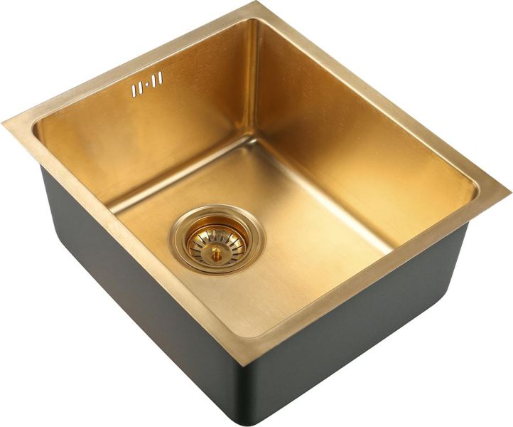 Мойка кухонная Zorg Inox PVD SZR 4438 BRONZE