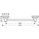 Поручень Hansgrohe Carlton 41430000 хром