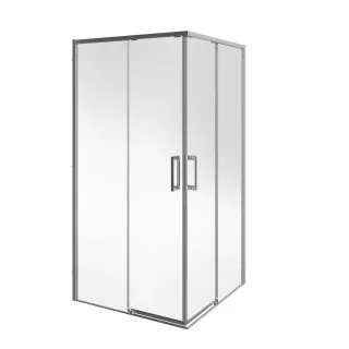 Душевой уголок Kerama Marazzi Линдо LN.100.SSD.CR 100x100 см профиль хром стекло прозрачное