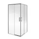 Душевой уголок Kerama Marazzi Линдо LN.100.SSD.CR 100x100 см профиль хром стекло прозрачное
