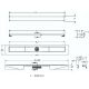 Душевой лоток Berges Wasserhaus C1 Brise 090029 40 Матовый хром Душевой лоток Berges Wasserhaus C1 Brise 090029 40 Матовый хром
