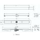 Душевой лоток Berges Wasserhaus C1 Norma 090038 70 Матовый хром Душевой лоток Berges Wasserhaus C1 Norma 090038 70 Матовый хром