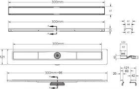 Душевой лоток Berges Wasserhaus B1 Keramik 090114 30 Матовый хром Душевой лоток Berges Wasserhaus B1 Keramik 090114 30 Матовый хром