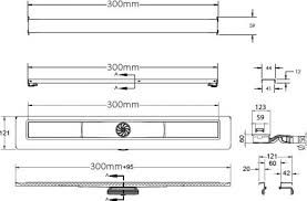 Душевой лоток Berges Wasserhaus C1 Brise 090128 30 Матовый хром Душевой лоток Berges Wasserhaus C1 Brise 090128 30 Матовый хром