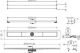 Душевой лоток Berges Wasserhaus C1 Brise 090128 30 Матовый хром Душевой лоток Berges Wasserhaus C1 Brise 090128 30 Матовый хром