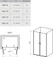 Душевая дверь Ravak Chrome CSDL2-100 0QVACC0LZ1 Transparent профиль хром