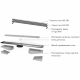 Душевой лоток Berges Wasserhaus B1 Keramik 091119 80 Хром глянец Душевой лоток Berges Wasserhaus B1 Keramik 091119 80 Хром глянец
