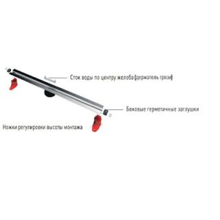 Душевой лоток Berges Wasserhaus Super Slim 091155 100 Хром глянец Душевой лоток Berges Wasserhaus Super Slim 091155 100 Хром глянец