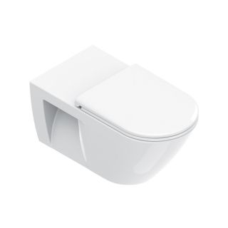 Унитаз подвесной Catalano Comfort 0911700001 безободковый белый