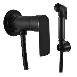 Гигиенический душ со смесителем Rav Slezak Vltava VT447/1CMAT черный Гигиенический душ со смесителем Rav Slezak Vltava VT447/1CMAT черный