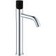 Смеситель для раковины Boheme Stick Diamond 122-CRB хром/чёрный