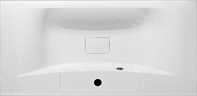 Раковина из искусственного мрамора Art&Max 90см AM-LAV-900-MR-FP