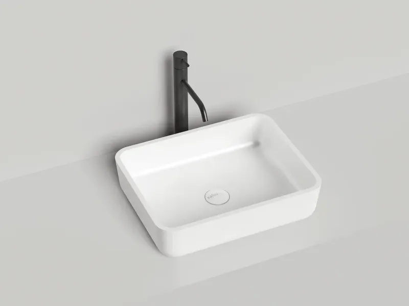 Накладная раковина Salini Gloria 09 S-Stone 1102209M 48см белый матовый Накладная раковина Salini Gloria 09 S-Stone 1102209M 48см белый матовый