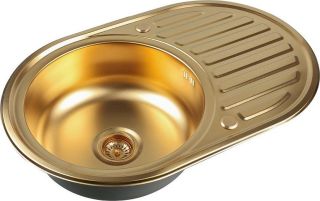 Мойка кухонная Zorg Inox PVD SZR 7750 BRONZE Мойка кухонная Zorg Inox PVD SZR 7750 BRONZE