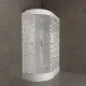 Душевая кабина Triton Коралл Щ0000043488 правая 120x80 см профиль белый стекло мозаика
