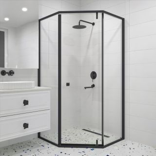 Душевой уголок RGW HO-088B 350608899-14 90x90 см  чёрный Душевой уголок RGW HO-088B 350608899-14 90x90 см  чёрный