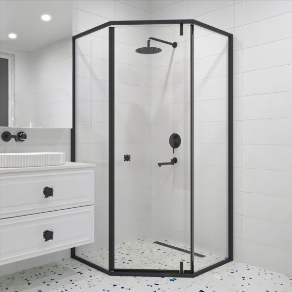 Душевой уголок RGW HO-088B 350608800-14 100x100 см  чёрный