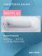 Ванна акриловая Sanita Эпос San.Epos.160.KRC.EKR.SL с каркасом фронтальной панелью и сливом-переливом 160x70 см