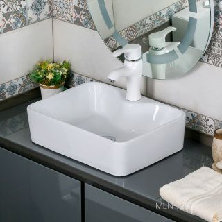 Накладная раковина Melana 7291-805 49см белый Накладная раковина Melana 7291-805 49см белый
