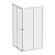 Душевой уголок AM.PM Sunny W87G-403-100100-MT профиль серебристый 100х100 см Душевой уголок AM.PM Sunny W87G-403-100100-MT профиль серебристый 100х100 см