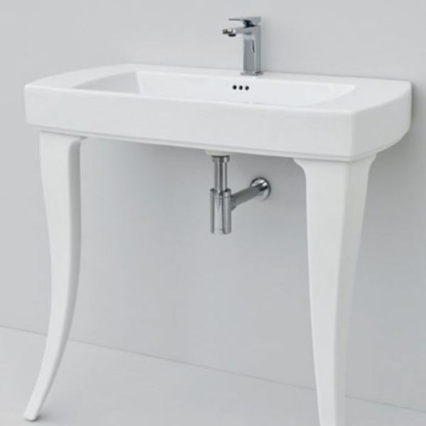 Раковина ArtCeram JAZZ JZL001 01 00*1 белая 91.5 см