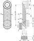 Колено стока AlcaPlast 90/110 Slim MS906 Колено стока AlcaPlast 90/110 Slim MS906