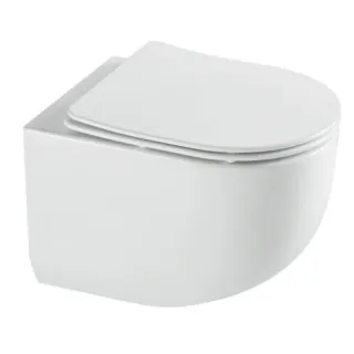 Унитаз подвесной AQUAme AQM2012 безободковый белый