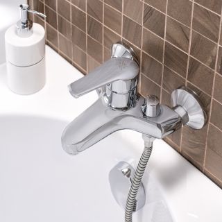 Смеситель для ванны с душем РМС SL50-009E хром Смеситель для ванны с душем РМС SL50-009E хром
