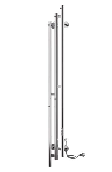 Полотенцесушитель электрический Indigo Sky LSKE150-17Rt 150x17 см хром