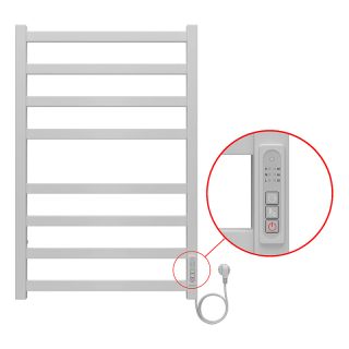 Полотенцесушитель электрический Azario Palermo AZ83858W 50x80 см белый