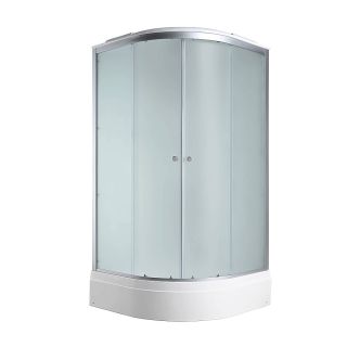 Душевая кабина Avacan C3090LED 90x90 см хром