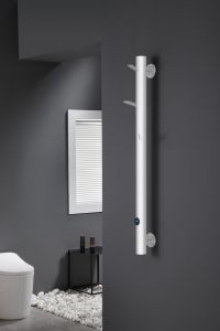Полотенцесушитель электрический Boheme Oak 724-MW 20x150 см белый матовый