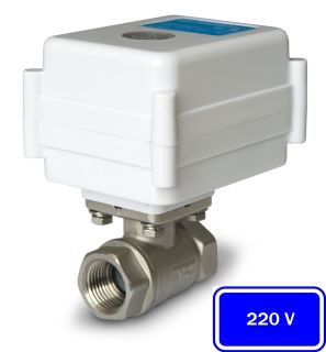 Кран шаровой с электроприводом Neptun Aquacontrol 220В 1 дюйм 2237777