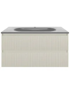 Раковина Vincea Caprise VCB-4H100G серый шелк