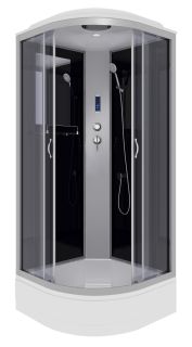 Душевая кабина Niagara NG-3501-14P 90x90см серебро/тонированное