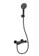 Смеситель для ванны с душем Wonzon & Woghand Muse Corno WW-A30902-MB чёрный матовый