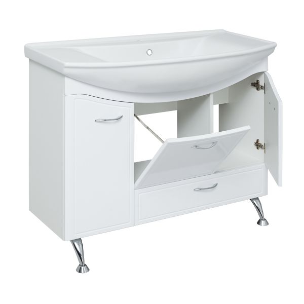 Тумба под раковину Runo  (под умывальник Стиль 105) Севилья 105 (00000000598)