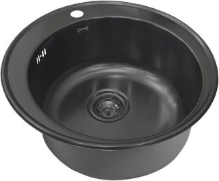 Мойка кухонная Zorg Inox PVD SZR-510/205 GRAFIT Мойка кухонная Zorg Inox PVD SZR-510/205 GRAFIT