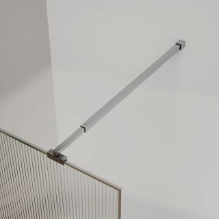 Душевая перегородка Azario Walk-in AZ-271-100-BGL-CRF 100 см профиль брашированное золото золото стекло рифлёное