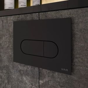 Кнопка смыва VitrA Root Round 740-2211 черная матовая