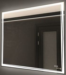 Зеркало с подсветкой и подогревом Art&Max Firenze 90x80см AM-Fir-900-800-DS-F-H Зеркало с подсветкой и подогревом Art&Max Firenze 90x80см AM-Fir-900-800-DS-F-H