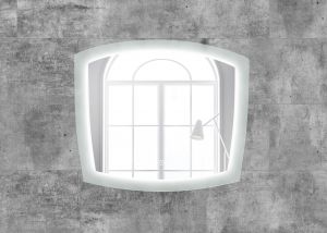 Зеркало с подсветкой Art&Max Roma 80x70см AM-Rom-800-700-DS-F