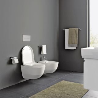 Унитаз подвесной Laufen Pro 6.2096.6.395.000.1 (8.2096.6.000.000.1 + 8.9395.9) белый